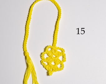 Crocheted Bookmark PDF Pattern #15