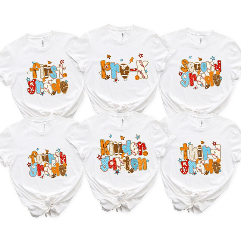 Grade School Basketball Tshirts Etsy