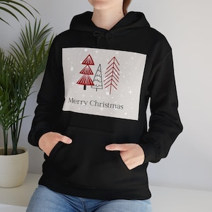 Christmas Hooded Unisex Sweashirt Hoodie