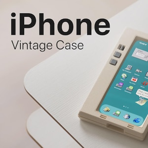 Funda retro para iPhone con estampado Retron para Terminal One