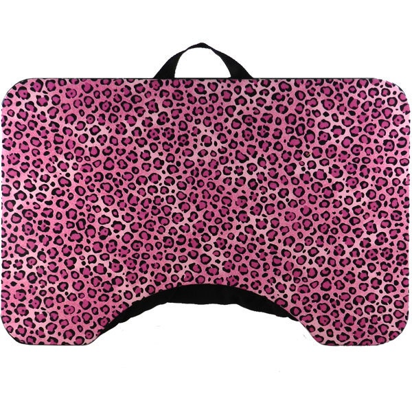 Large Pink Leopard Lap Desk