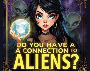 Why Are Alien Energies Drawn to You? Tarot Reading • Extraterrestrial Contact • Oracle and Psychic Insight • Same Day Delivery