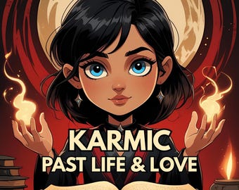 KARMIC Past LIFE & LOVE Reading, Tarot, Psychic Insight, Soul Contracts, Karmic Cycles