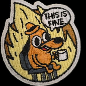 This is Fine Embroidered Iron On Patch