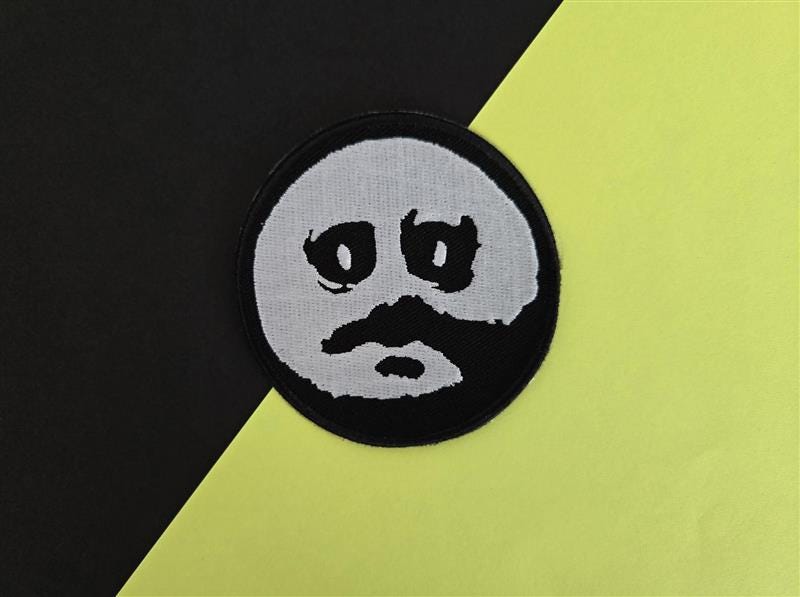 Hollow Embroidered Iron On Patch, meme patch, funny patch, iron on patch, embroidered patch, for jackets, for backpacks
