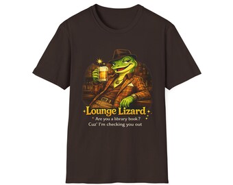 Lounge Lizard Tee | T-Shirt, Vintage Bar Illustration