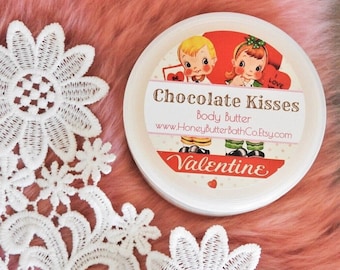Chocolate | Body Butter, Lotion, Cream, Cocoa, Gift, Sweet, Birthday, Holiday, Hot Cocoa, Stocking Stuffer, Easter Basket, Valentine Gift