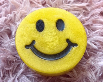 Smiley Face Soap | Choose your Scent, Cheer Up, Soap, Summer, Get Well, Smile, Self Care, Gift, Unique, Party, Birthday, Happy, 90's, Y2K