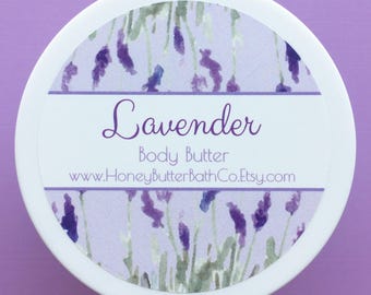 Lavender | Body Butter, Essential Oil, Lotion, Cream, Natural, Organic, Herbal, Relax, Floral, Baby, Self Care, Country Cottage, Get Well