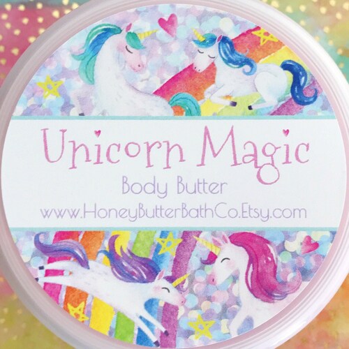 Unicorn Magic Body Butter Lotion Cream Fruit Loops Etsy