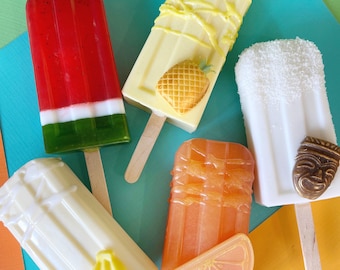 Popsicle Soap Bar | Custom Scent, Party Favor, Kids Gift