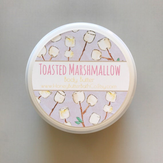 Marshmallow Body Butter Lotion Cream Marshmallow Lotion Etsy