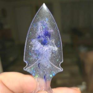 Blue Charm Keychain