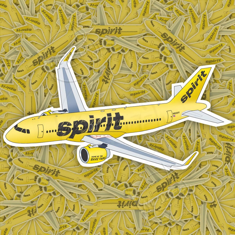 Airbus A320 Sticker - Gift for Pilot Flight Attendant Ramp Agent ...