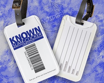 Parody KCM Badge Luggage Tag - Funny Flight Crew Gift