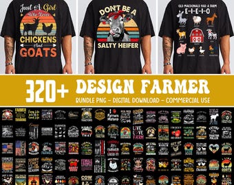 320+ Designs Farming Png, Farmer Life Png, Country Side Png, Animal Lover Png, Agriculture Png, Farmer Bundle Png, Chicken Png, Uso commerciale