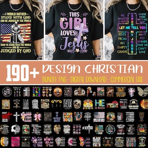 Plus de 190 Christian Bundle PNG, Jésus PNG, Clipart de verset de la Bible, Boho Christian Bundle Png, il est ressuscité Png, amour foi Png, Png religieux