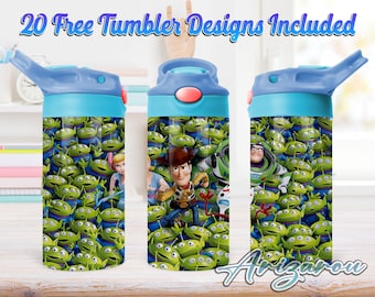 Tecknad film 30 cl barnmugg med flip-top PNG, tecknad 30 cl tummugg PNG, tecknad 30 cl tumbler med omslag, kommersiellt bruk