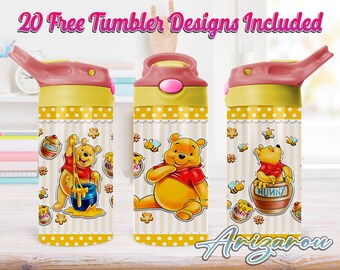 Vaso con tapa abatible para niños de 12 oz con dibujos animados PNG, vaso con tapa abatible para niños de 12 oz con dibujos animados PNG, envoltura para vaso con tapa abatible para niños de 12 oz con dibujos animados, uso comercial