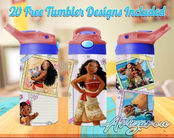 Vaso con tapa abatible para niños de 12 oz con dibujos de princesas PNG, vaso ... envoltura para vaso con tapa abatible para niños de 12 oz con dibujos de princesas, uso comercial