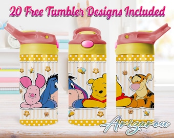 Vaso con tapa abatible para niños de 12 oz con dibujos animados PNG, vaso con tapa abatible para niños de 12 oz con dibujos animados PNG, envoltura para vaso con tapa abatible para niños de 12 oz con dibujos animados, uso comercial
