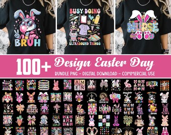 100+ Design Easter Bundle Png, Easter Bunny Coquette PNG, Happy Easter Day Png, Brushstroke Easter Png, Jesus png, Girls Easter, Bunny Ears