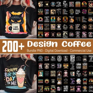 200+ Designs Coffee Lover Bundle Png, Funny Coffee Quotes, Coffee Cups Png, Coffee Designs, Coffee Mugs Png, Coffee Humor Png,Commercial Use