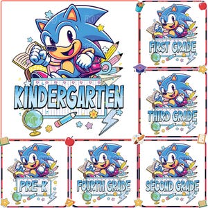 Teacher Cartoon Bundle PNG, Back to School Shirt, First Day of School PNG, 1st/2nd/3rd Grade, Pre-k, Kindergarten, Checkered Teacher Png