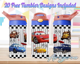Cartoon 12oz Kids Flip Top Sippy Cup PNG, Cartoon 12oz Sippy cup Tumbler Png, Kids Cartoon 12oz Tumbler Wrap, Commercial Use, Digital