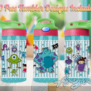 Cartoon Movie 12oz Kids Flip Top Sippy Cup PNG, Cartoon 12oz Sippy cup Tumbler Png, Kids Cartoon 12oz Tumbler Wrap, Commercial Use