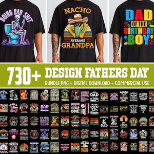 730+ Design Vatertag PNG Bundle, Bester Papa aller Zeiten PNG, Rad Dad Bundle, glücklicher Vatertag, Papa Shirt, digitaler Download, kommerzielle Nutzung