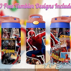 Super Hero 12oz Kids Flip Top Sippy Cup PNG, Cartoon 12oz Sippy cup Tumbler Png, Kids Super Hero 12oz Tumbler Wrap, Komercyjne zastosowanie, Cyfrowe