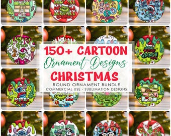 150+ Dateien Cartoon 3D Aufgeblasene Weihnachtsverzierung Bundle PNG, Weihnachtsrunde Verzierung Png, Trendige Weihnachtsverzierung Png, digitaler Download