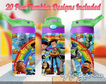 Tecknad film 30 cl barnmugg med flip-top PNG, tecknad 30 cl tummugg PNG, tecknad 30 cl tumbler med omslag, kommersiellt bruk