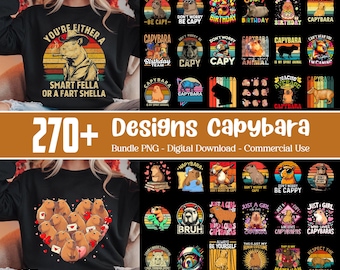 270+ Files Capybara Png Bundle, Funny Animal Png, Spirit Animal Png, Retro Capybara Png, Cute Capybara Png, Capybara Birthday, Digital File