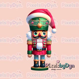 Nutcracker PNG, Christmas png, Cute png, Christmas PNG, Christmas Design, Png Design, Png Sticker, Instant Download, Commercial Use