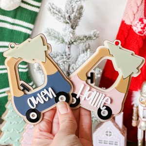 Cozy Coupe Ornament, Personalized Kids Ornament, My First Christmas, Car Ornament, Kids Car Ornament, Baby&#39;s First Christmas, Baby Ornaments