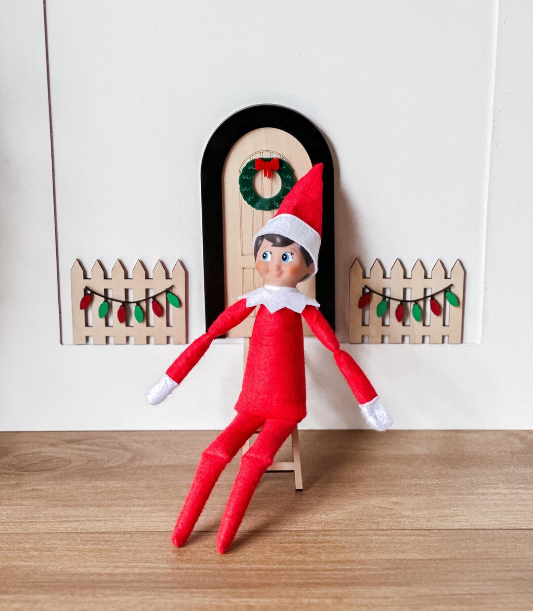 Elf Door Kit, Elf Arrival Kit, Elf on the Shelf Door Set, Elf ...