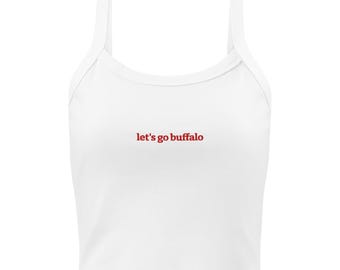 Let&#39;s go buffalo micro-rib tank top
