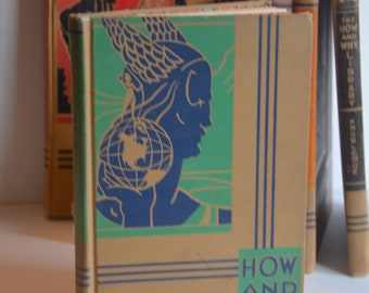 1952 The How and Why Library - "Travel" - Educational Book - Homeschool Text