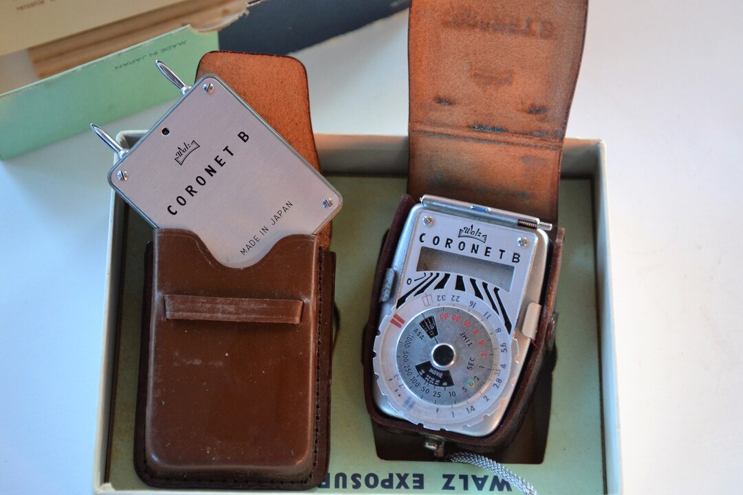1950s Vintage Walz Exposure Meter B With Booster Vintage