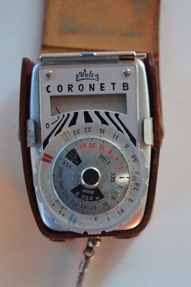 1950s Vintage Walz Exposure Meter B With Booster Vintage
