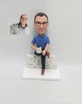 Custom Boss bobblehead | Creative office souvenirs | Personalized boss Christmas gift.