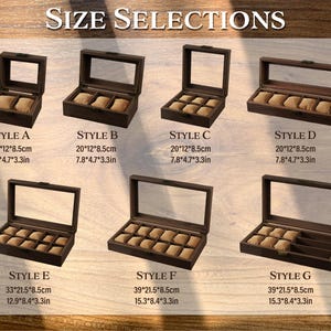 Custom Engraved Watch Box, Personalized Watch Case for Men, Anniversary Gifts for Dad Husband Boyfriend, Watch Storage Case image 6
