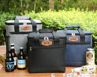 Borsa termica personalizzata per testimoni dello sposo, borsa per il pranzo e la birra personalizzata, borsa per picnic all'aperto, regalo per lui