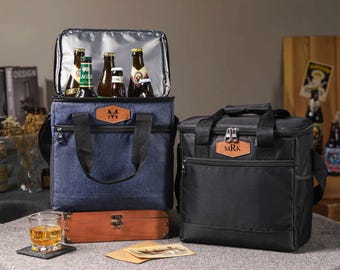 Bolsa térmica personalizada para padrinos de boda, bolsa térmica para almuerzo, bolsa de picnic, regalo para bodas, regalos para padrinos, regalo para despedidas de soltero, regalo para él.