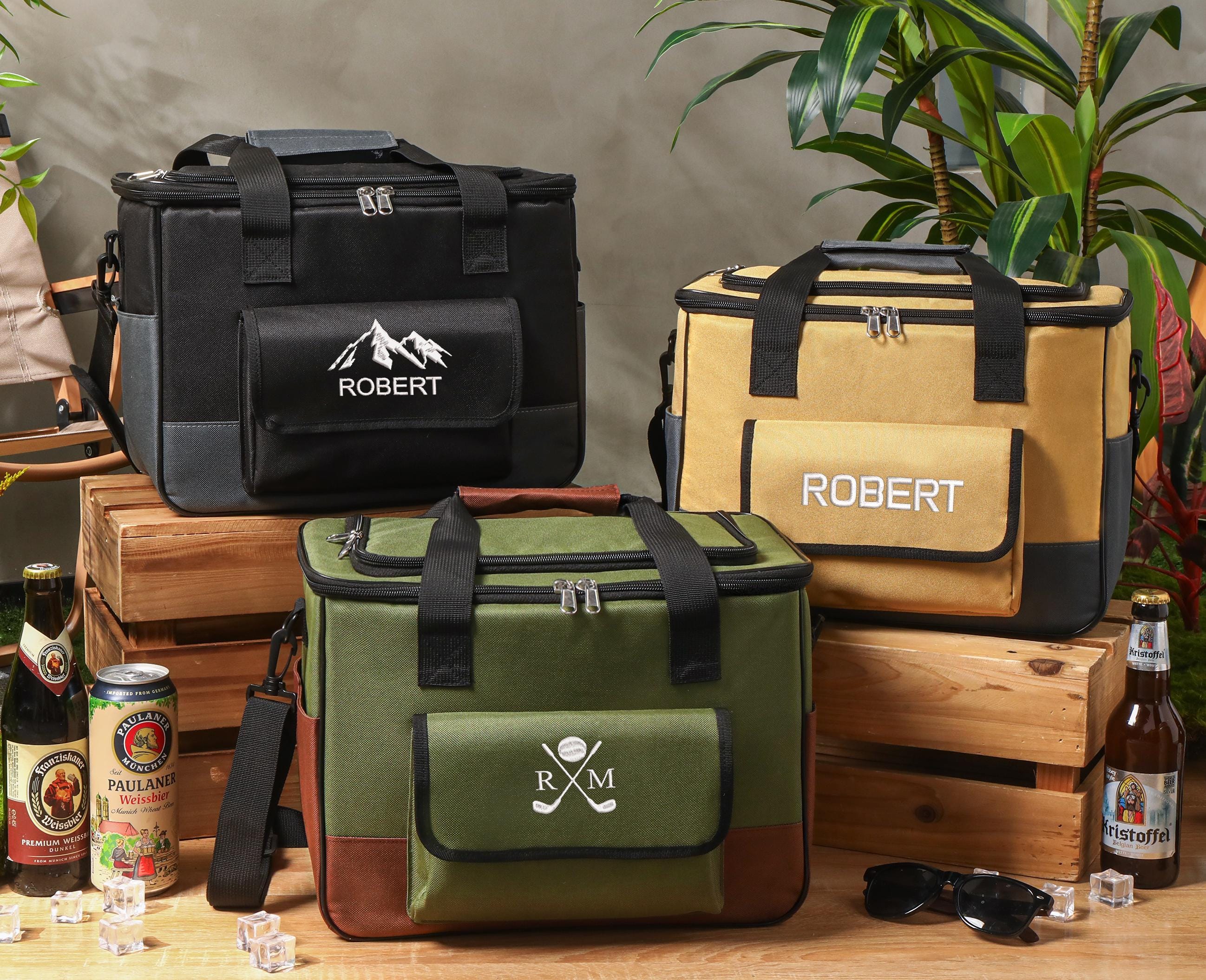 Personalized Groomsmen Cooler Bag,Custom Embroidered Cooler Bags for Beer,Golf Beer Cooler,Picnic Bag,Wedding Party Gift,Best Man Gifts