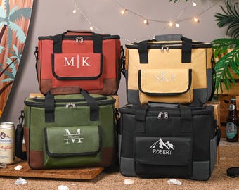 Personalized Cooler Bag,Groomsmen Gifts, Beer Cooler Bag,Custom Embroidered Cooler Bags,Golf Beer Cooler,Outdoor Picnic Bag,Best Man Gift