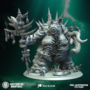 Immaterium God Miniatures - Echoes from the Abyss Vol.5 - MORTIGUS 3d Resin Printed
