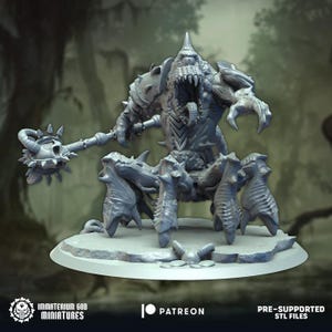 Immaterium God Miniatures - SOUL RIPPER 3d Resin Printed